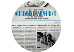 Erweiterung unsere Produktfolios um Blitzgerüste von Mauderer - Mauderer Blitzgerüste - jetzt bei Profi Steigsysteme