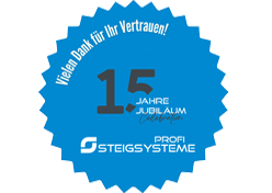 15 Jahre Profi Steigsysteme: Ein Grund zum Feiern!  - 15 Jahre Profi Steigsysteme: Ein Grund zum Feiern! 