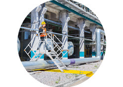 Anpassungen im Layher Steigtechnik Programm - Anpassungen im Layher Steigtechnik - Alu Treppen