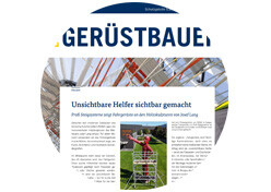 Profi Steigsysteme in „Der Gerüstbauer“  - Profi Steigsysteme in „Der Gerüstbauer“ 