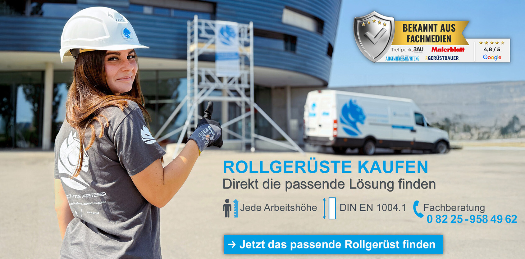 Aluminium Rollgerüst kaufen
