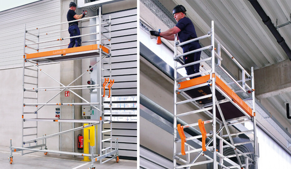 Layer Fahrgerüst Telegeländer oder Safety Plus