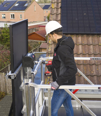 RS TOWER 52 Rollgerüst AH 4,20 m L 1,85 m Holz