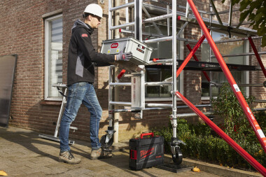 RS TOWER 52 Rollgerüst AH 4,20 m L 1,85 m Holz