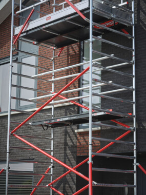 RS TOWER 52 Rollgerüst AH 6,20 m L 2,45 m Holz