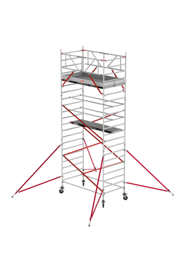 RS TOWER 52 Rollgerüst AH 7,20 m L 1,85 m Fiberdeck