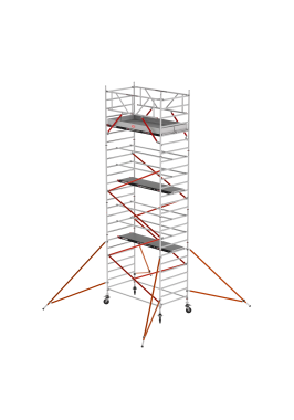 RS TOWER 52 Rollgerüst AH 8,20 m L 1,85 m Fiberdeck