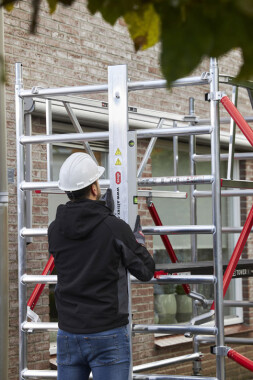 RS TOWER 52 Rollgerüst AH 10,20 m L 2,45 m Holz