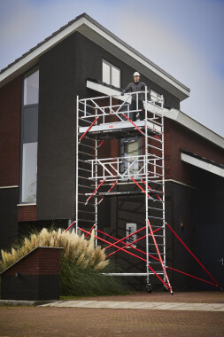 RS TOWER 52-S  Rollgerüst AH 7,20 m L 3,00 m Fiber-Deck