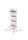 RS TOWER 52-S  Rollgerüst AH 10,20 m L 1,85 m Holz