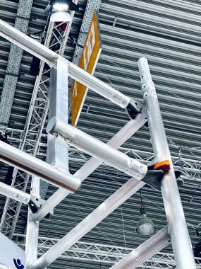 Rollgerüst P2 Safety mit Doppelgeländer AH 11,38 m I L  2,85 m