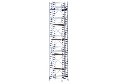 Rollgerüst schmal DIN EN 1004 AH 11,85 m L 1,90 m