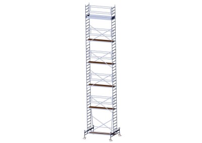 Rollgerüst schmal DIN EN 1004 AH 12,85 m L 2,50 m