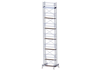 Rollgerüst schmal DIN EN 1004 AH 13,85 m L 2,50 m