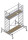 Rollgerüst schmal DIN EN 1004 AH 4,85 m L 2,50 m