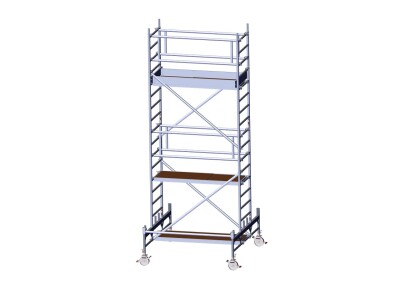 Rollgerüst schmal DIN EN 1004 AH 5,85 m L 1,90 m