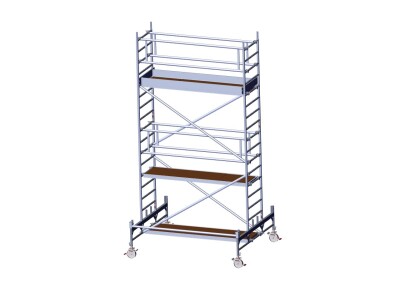Rollgerüst schmal DIN EN 1004 AH 5,85 m L 2,50 m
