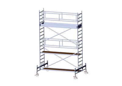 Rollgerüst schmal DIN EN 1004 AH 5,85 m L 3,00 m