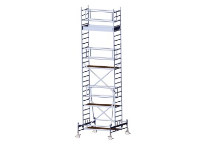 Rollgerüst schmal DIN EN 1004 AH 7,85 m L 1,90 m