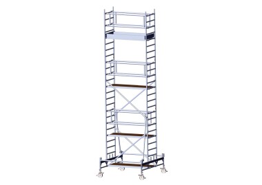 Rollgerüst schmal DIN EN 1004 AH 7,85 m L 1,90 m
