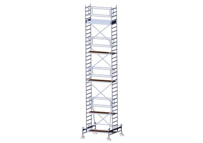 Rollgerüst schmal DIN EN 1004 AH 9,85 m L 1,90 m