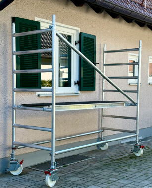 Rollgerüst 3,20  m Arbeitshöhe - PANTHER XV POWER  (alte Norm mit spindel Rolle)