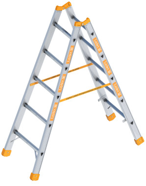 Sprossenstehleiter I Standhöhe 1,85 m