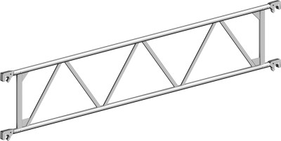 Träger 2,85 m aus Aluminium