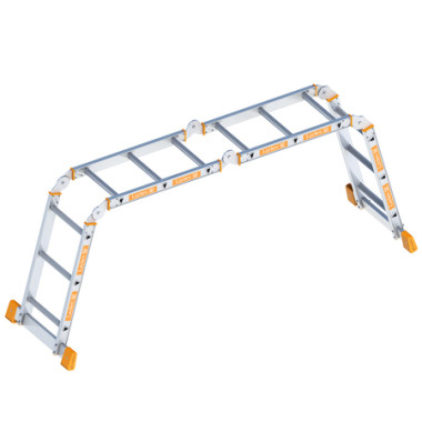 Kofferraumleiter 4 x 3 Sprossen + Plattform