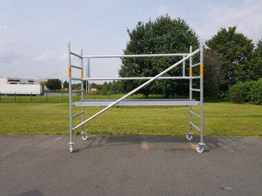Albert Rollgerüst AH 2,90 m Plattform  2,50 m