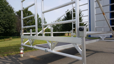 Albert Rollgerüst AH 6,60 m Plattform 2,50 m