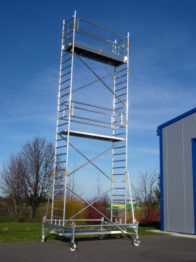 Albert Rollgerüst AH 8,85 m Plattform 2,50 m