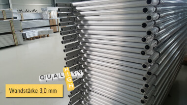 Albert Rollgerüst AH 9,85 m Plattform 3,00 m