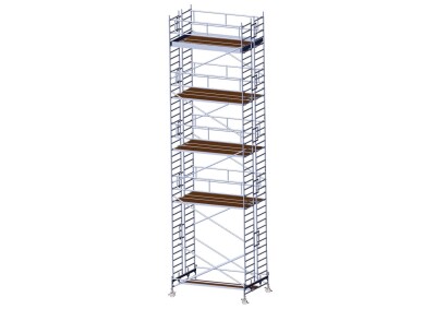 Doppelaufbau mit Fahrbalken 11,85 m 2,50 m