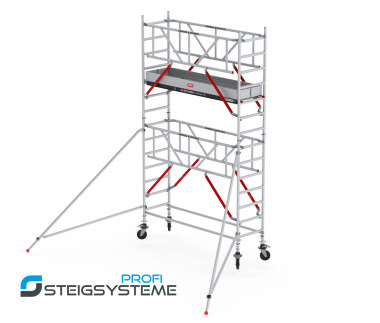 Rollgerüst SafeQuick® 51 AH 6,20 m Länge 1,85 m Fiber-Deck