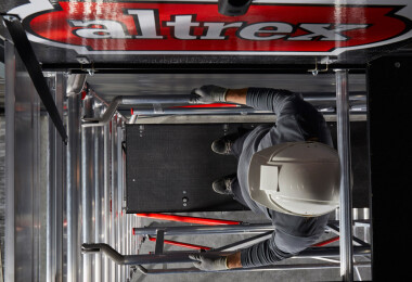 Rollgerüst SafeQuick® 51 AH 9,20 m Länge 1,85 m Fiber-Deck