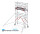 Rollgerüst SafeQuick® 51 AH 4,20 m Länge 3,05 m Fiber-Deck