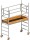 Layher Rollgerüst P2 Uni Leicht Arbeitshöhe 3,11 m L 1,80 m B 0,75 m