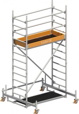 Layher Rollgerüst P2 Uni Leicht Arbeitshöhe 4,26 m L 1,80 m B 0,75 m
