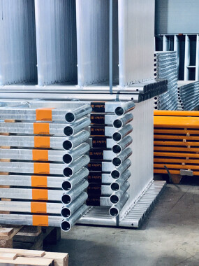 Layher Rollgerüst P2 Uni Leicht Arbeitshöhe 9,26 m L1,80 m B 0,75 m