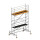 Layher Rollgerüst P2 Uni Standard Arbeitshöhe 5,35 m L 2,85 m B 0,75 m