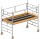 Layher Rollgerüst P2 Uni Breit Arbeitshöhe 3,20 m L 2,85 m B 1,50 m
