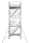 Fahrgerüst mit Treppe L 2,50 m AH 14,10 m