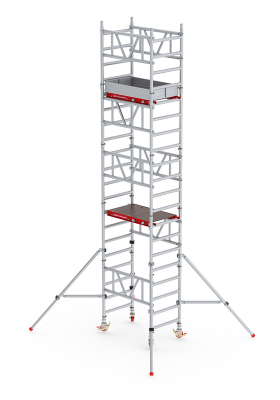 Mitower Fahrgerüst 6,20 m Holz