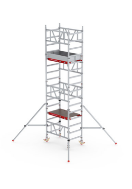 Mitower Fahrgerüst 6,20 m Holz
