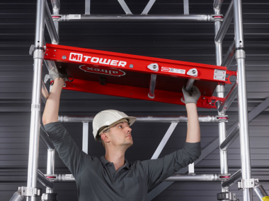 Mitower Fahrgerüst 6,20 m Holz