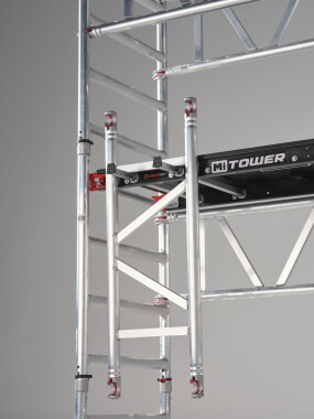 Mitower Fahrgerüst 4,20 m Fiberdeck