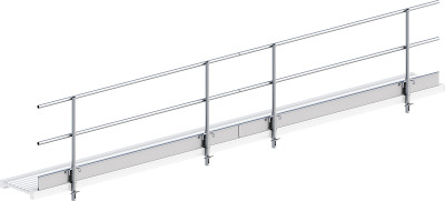 Seitenschutz für Alusteg 600 6,15 m