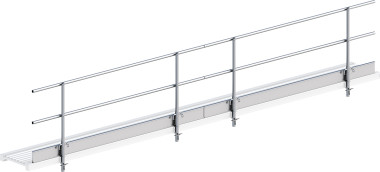 Seitenschutz für Alusteg 600 6,15 m